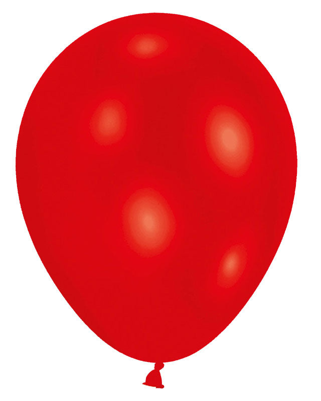 Metallic Red - 9" Latex Balloons (10pk)