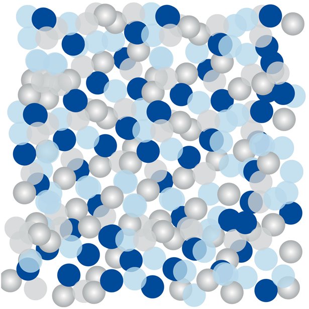 Blue First Communion Paper Confetti (14g pack)