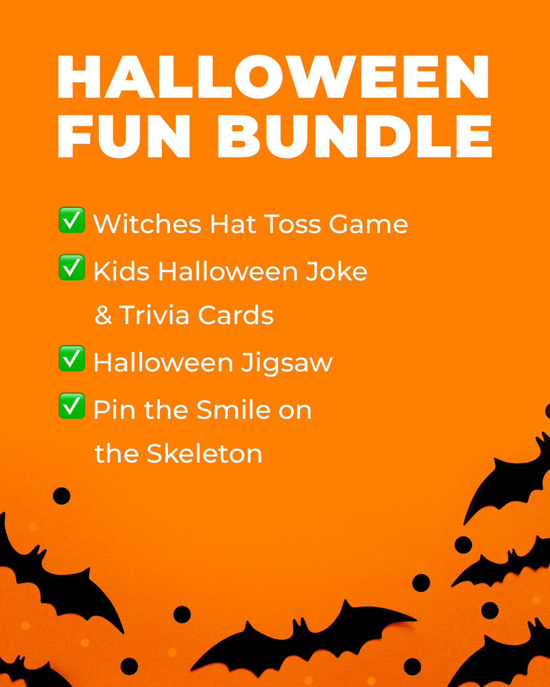 Halloween Game Bundle - (4pk)
