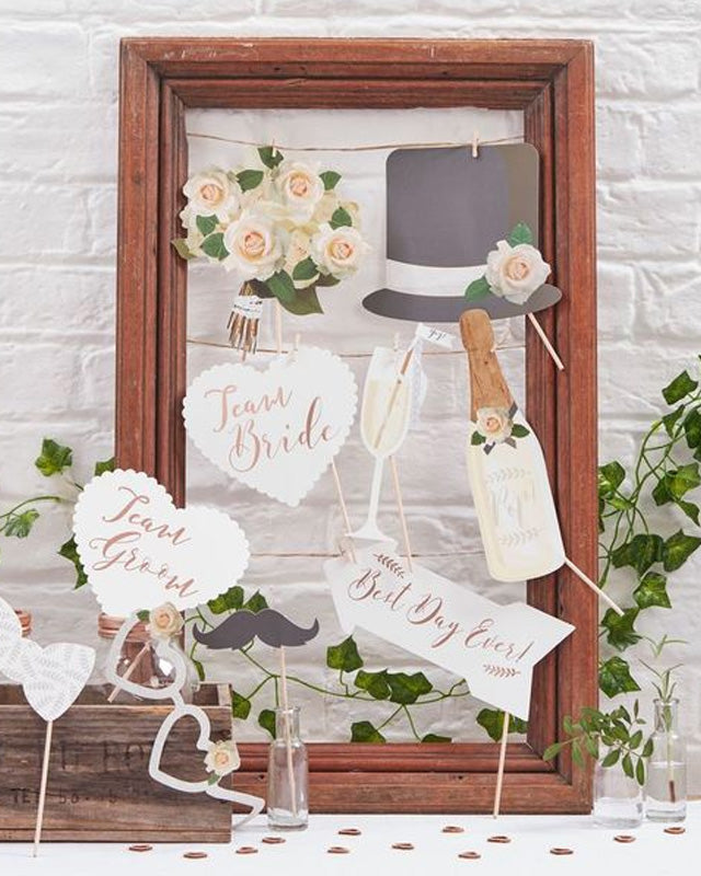 Beautiful Botanics Photo Booth Props