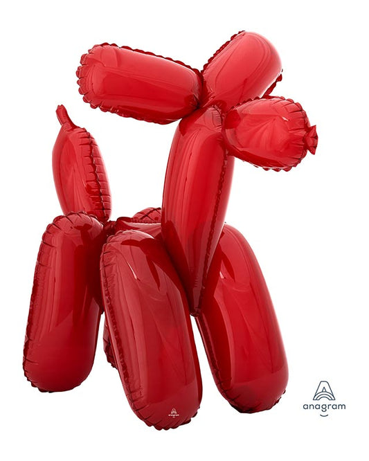 Red Dog Balloon - 19" x 16" Foil