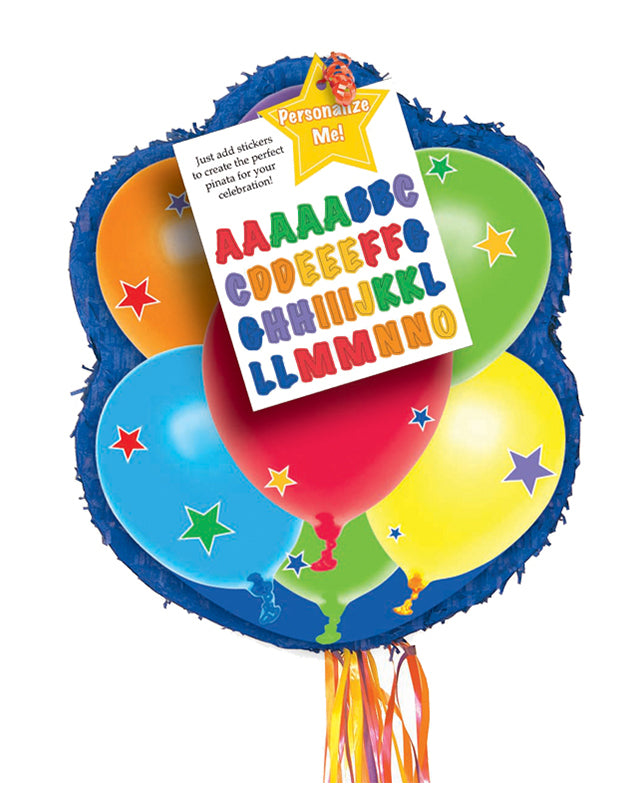 Balloon Design Personalisable Pull Piñata