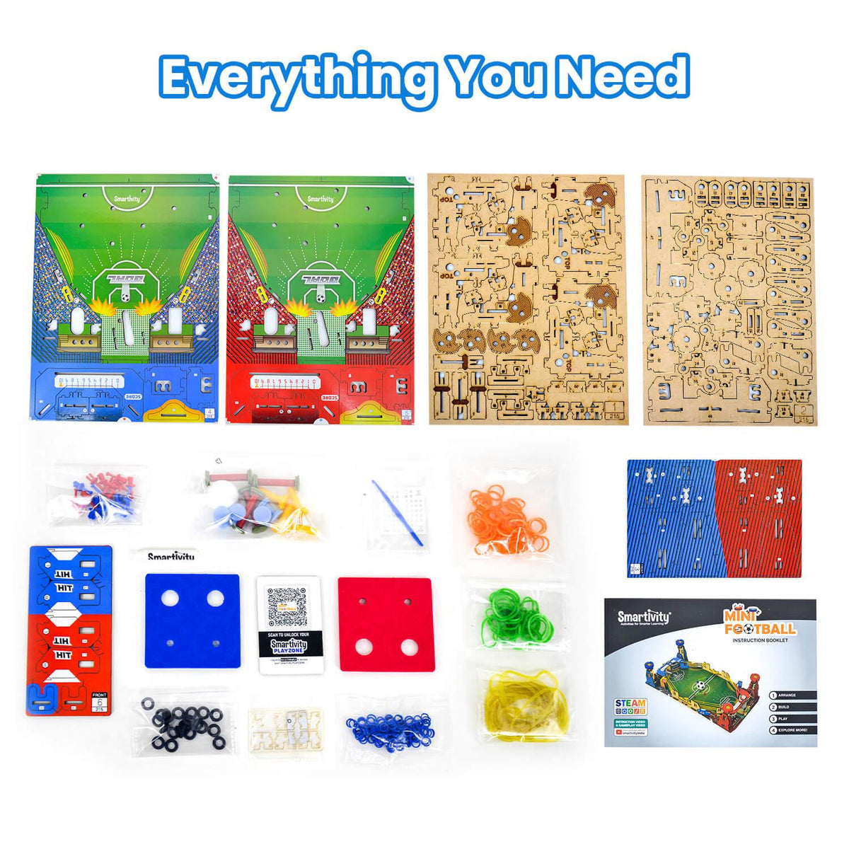 Smartivity Mini Football | Build-It-Yourself Multiplayer STEAM Board Game – product image 2