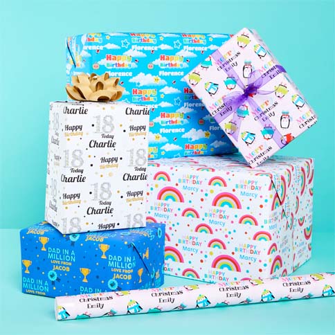 Personalised Wrapping Paper