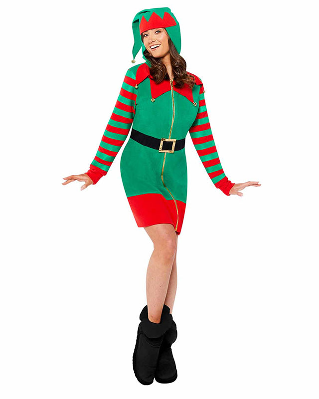 Festive Elf Women - Adult Costume – product image 4