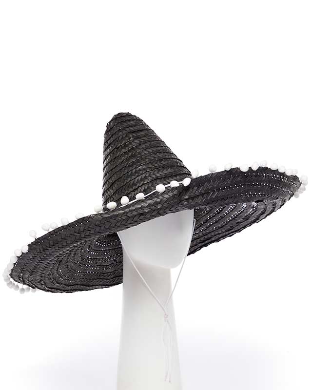 Black Mexican Sombrero – product image 2