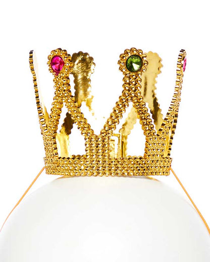 Mini Gold Queen Crown - Adult