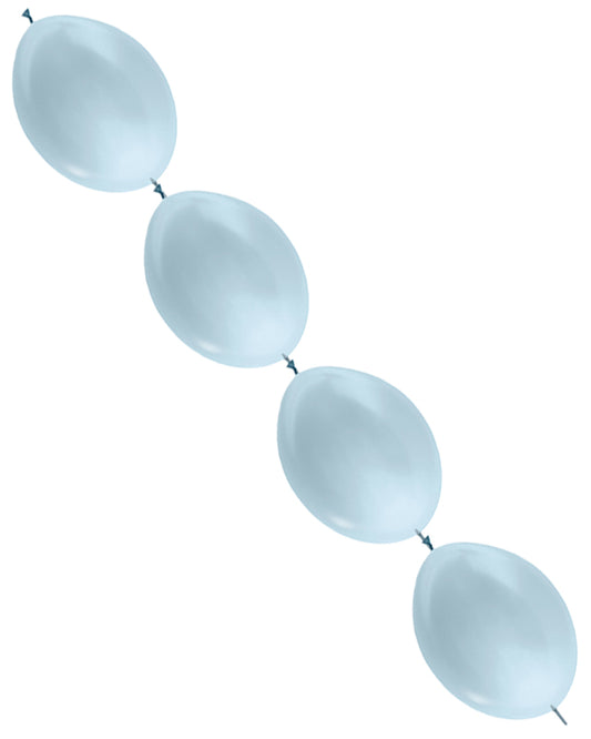 Link-O-Loon Latex Balloons  12" Satin Blue (50pk)