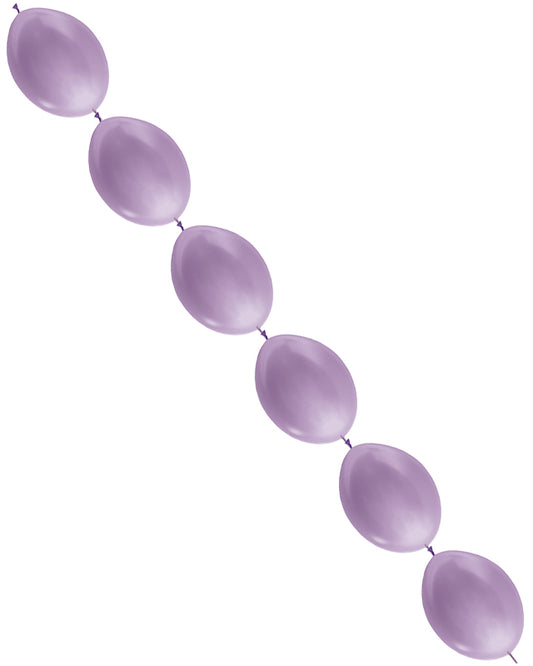 Link-O-Loon Latex Balloons 6" Satin Lilac (100pk)