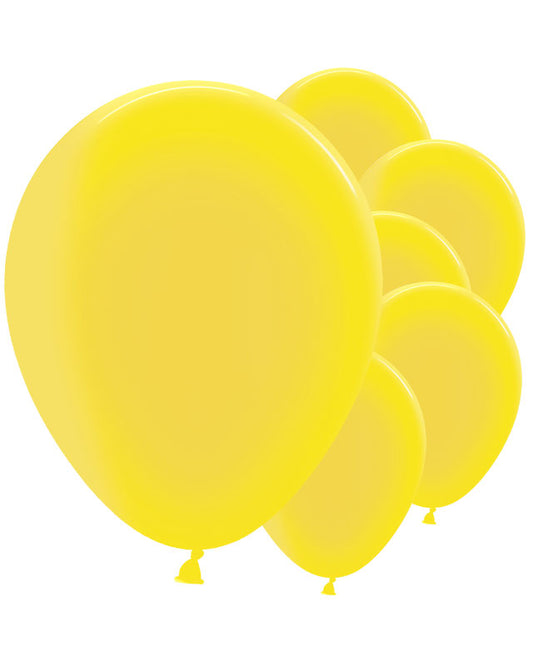 Crystal Yellow Balloons - 12" Latex (50pk)