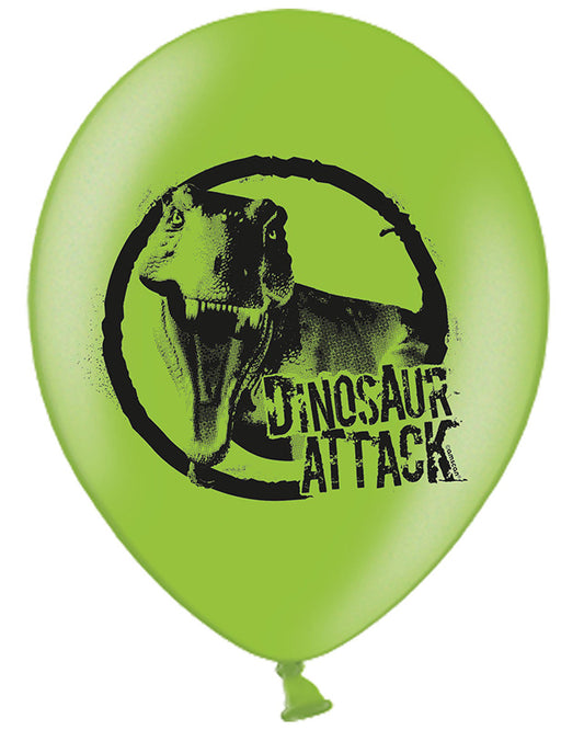 Dinosaur Attack Latex Balloons - 11" (6pk)