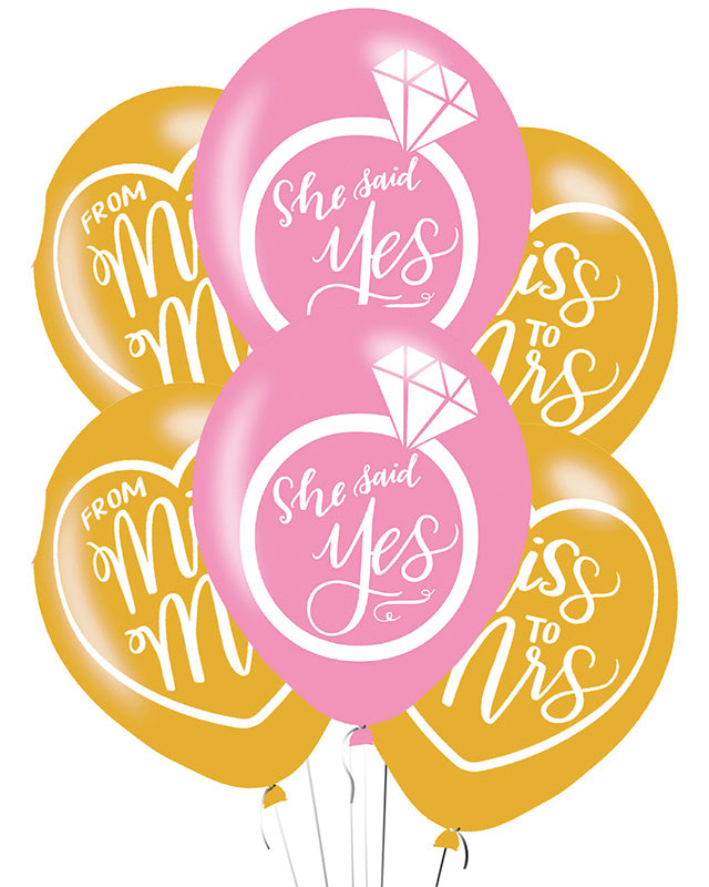 Mint To Be Latex Ballloons - 11" (6pk) – product image 1