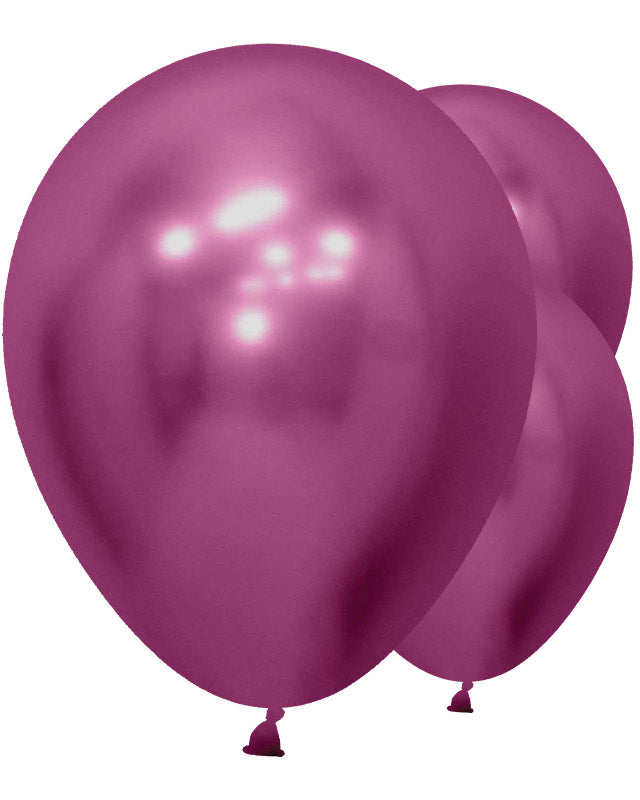 Reflex Fuchsia 24" Latex Balloons (3pk) – product image 1