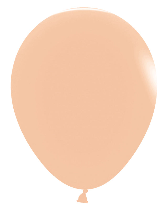 Fashion Peach 24" Latex Balloons (3pk)