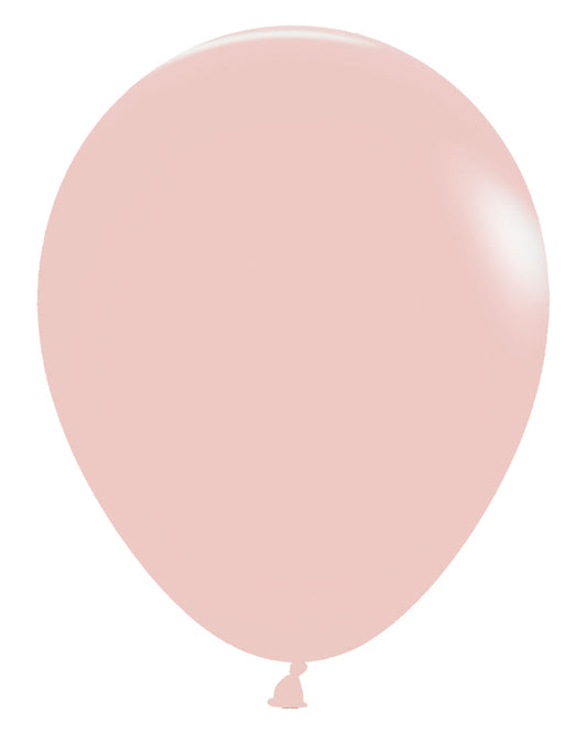 Pastel Matte Melon 24" Latex Balloons (3pk)
