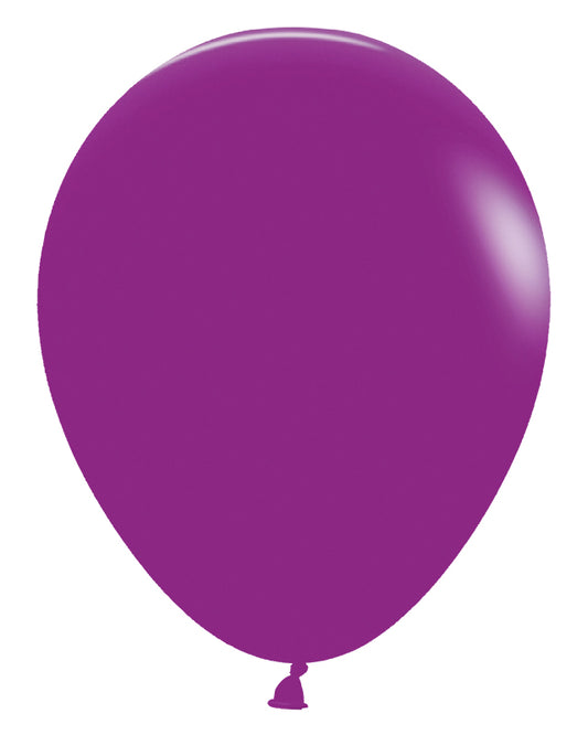 Fashion Purple Orchid 24" Latex Balloons (3pk)