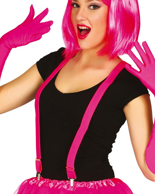 Neon Pink Braces