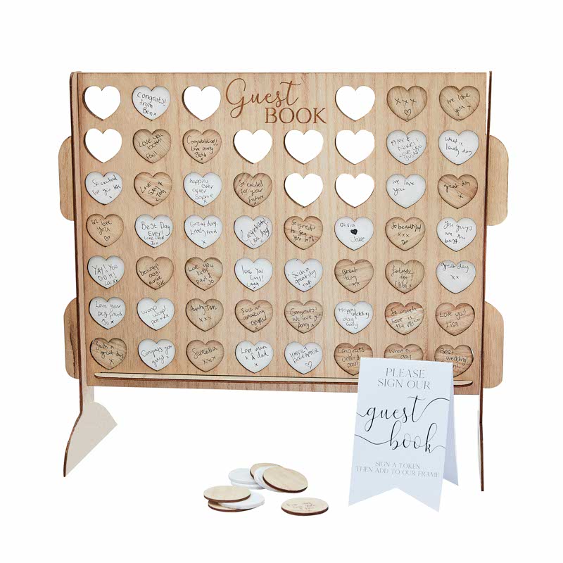 Connect 4 Game Alternative Guest Book