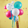 Balloon Chandelier with Printed Palm Balloons & Streamers – product image 1