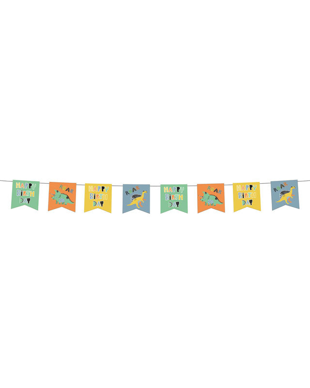 Dino Roar Paper Bunting - 6m
