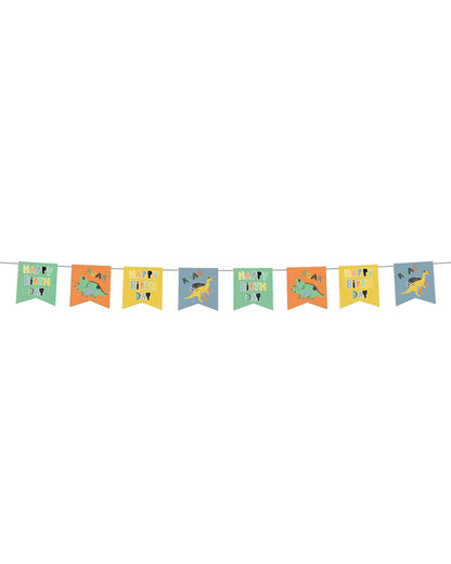 Dino Roar Paper Bunting - 6m