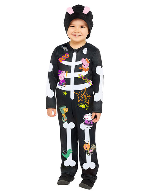 Peppa Pig Skeleton - Childs Costume