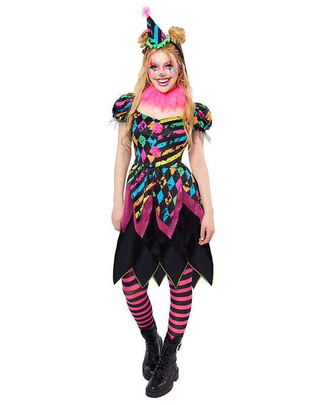 Funhouse Clown Lady - Adult Costume – product image 1