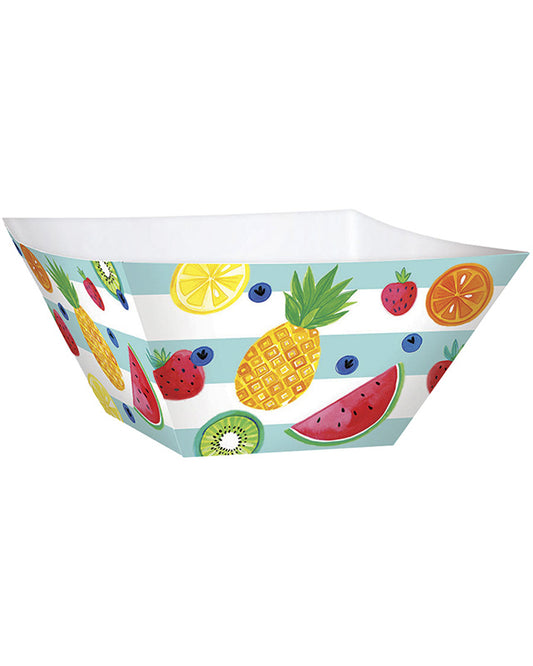 Fruit Salad Paper Serving Bowls - 30cm (3pk)
