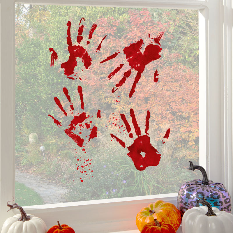 Bloody Hand Window Stickers – product image 1
