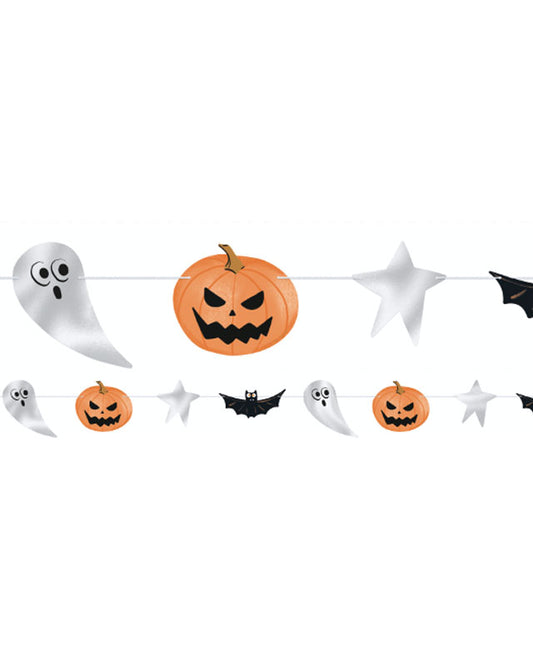 Bats & Boos Foil Garland