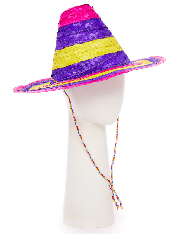 Multicoloured Mexican Sombrero - Child – product image 2