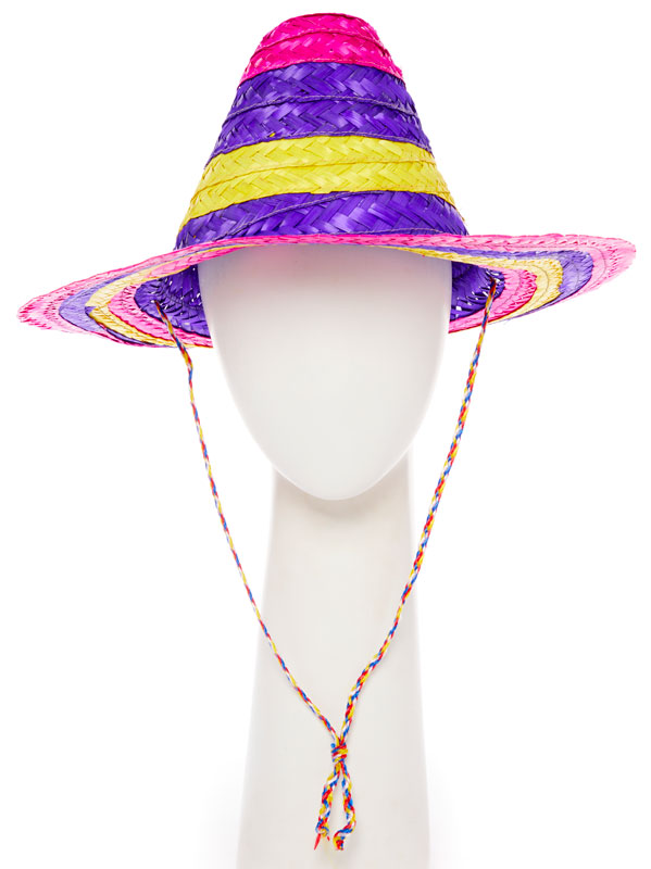 Multicoloured Mexican Sombrero - Child – product image 1