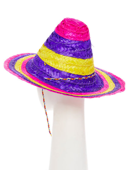 Multicoloured Mexican Sombrero - Child