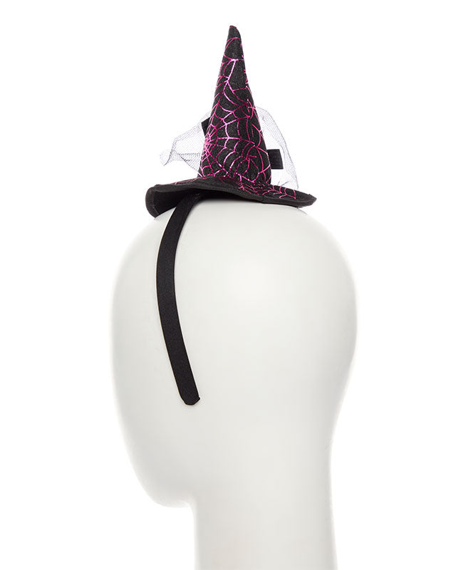 Mini Witch Hat with Veil – product image 3