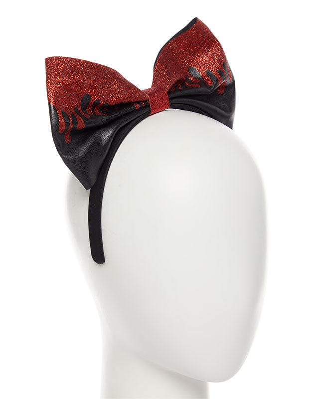 Blood Drip Bow Headband – product image 2