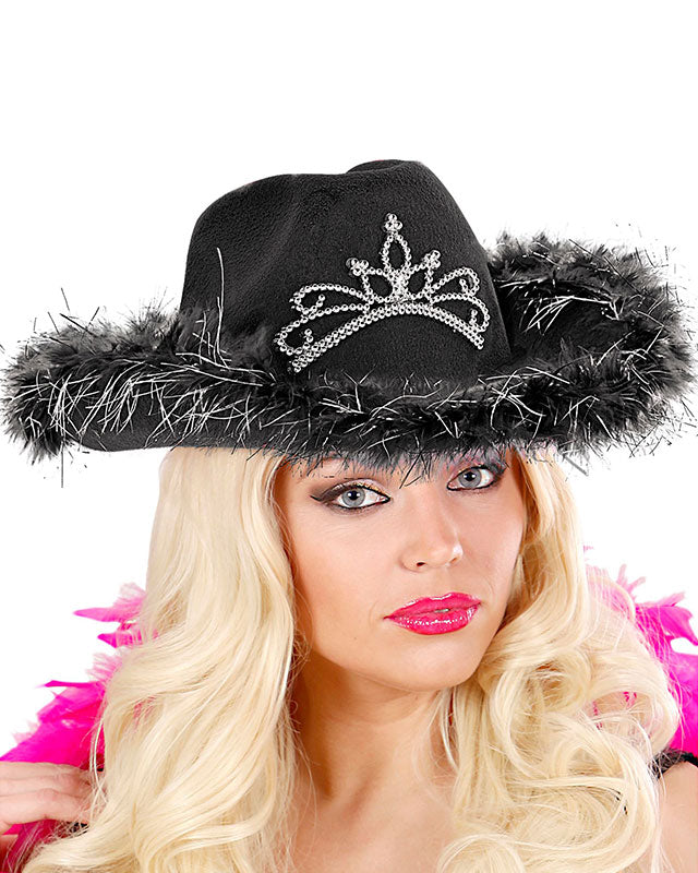 Black Cowgirl Hat – product image 2
