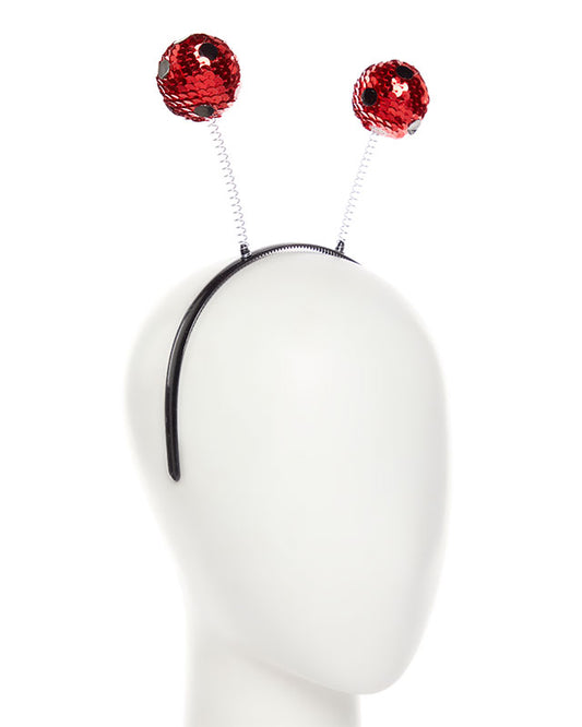 Red  Sequin Ladybug Boppers