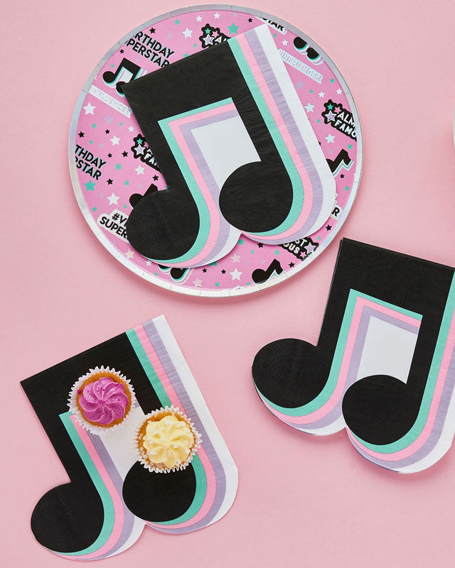 Musical Note Paper Napkins (16pk) – product image 2