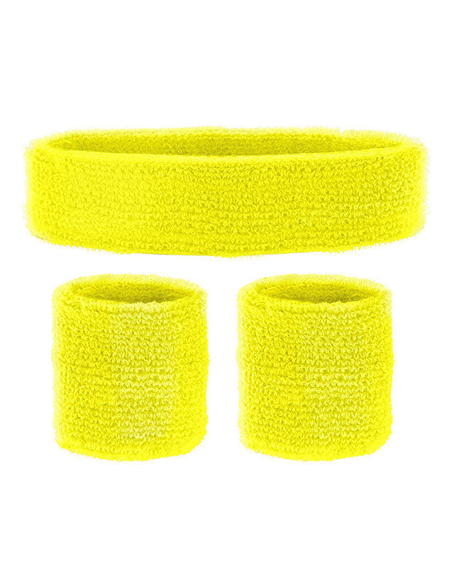 Yellow Sweatband Accessory Kit – product image 1