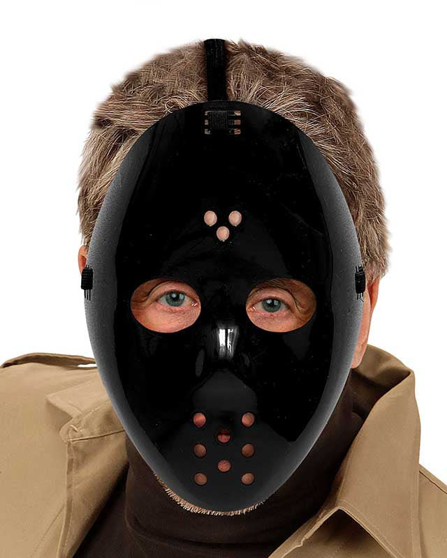 Black Hockey Mask – product image 2