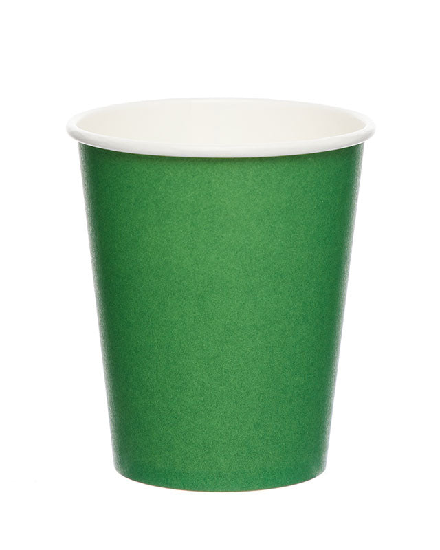 Green Paper Cups - 237ml (8pk) – product image 1