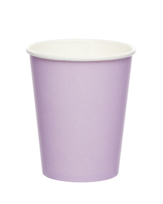 Lavender Paper Cups - 237ml (8pk)
