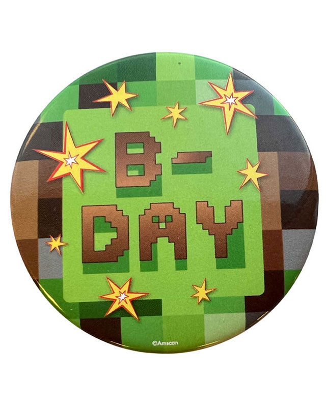 TNT Party Birthday Badge - 6cm
