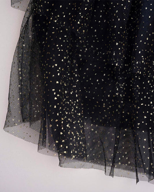 Sparkle Black & Gold Tiered Tutu 3-5 Years