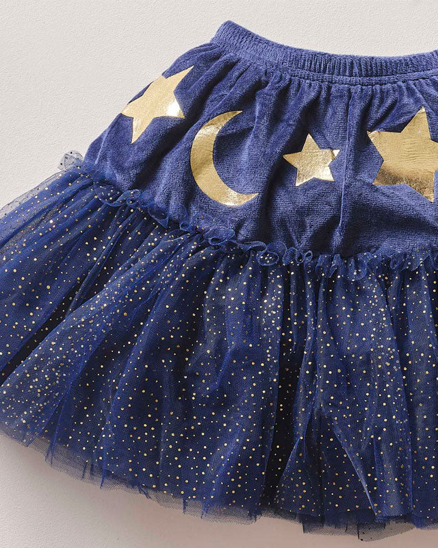 Wizardess Navy Tutu- 5-7 Years – product image 2