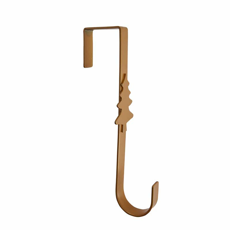 Gold Metal Christmas Tree Wreath Hanger - 30cm – product image 3