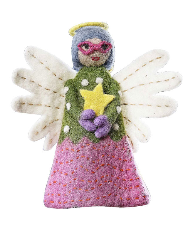 Angel Felt Tree Topper – product image 2