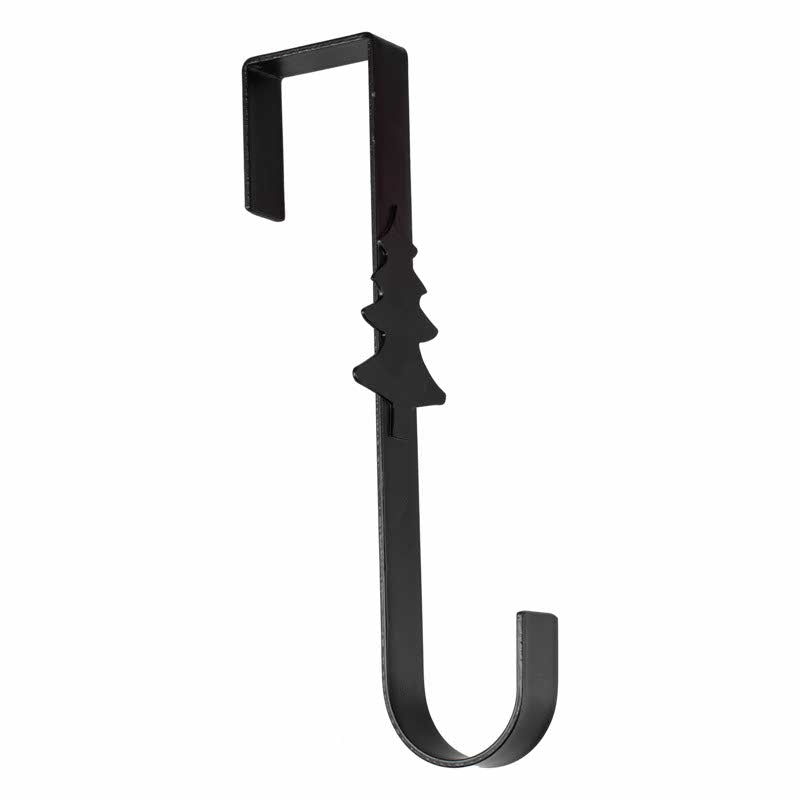 Black Metal Wreath Hanger - 29cm – product image 2