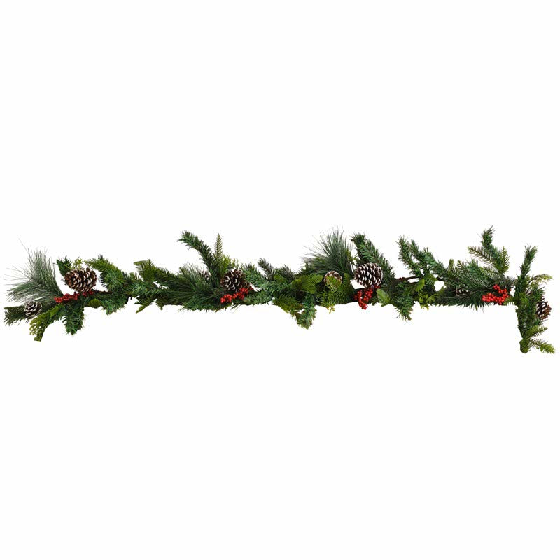 Pine Cones & Berries Foliage Garland - 1.8m – product image 3