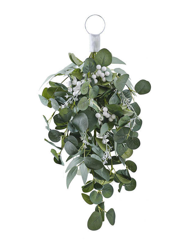 Eucalyptus and White Berry Swag – product image 2
